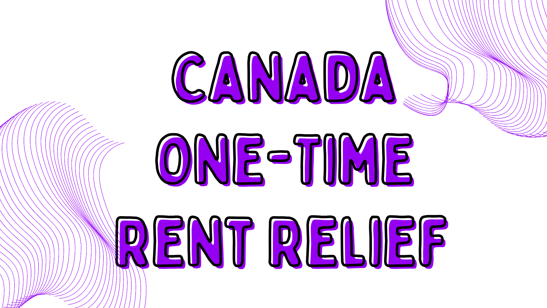 Canada One-Time Rent Relief